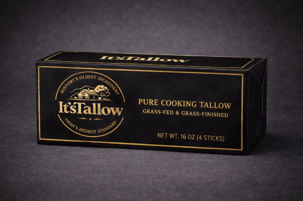 It's Tallow four-pack box of tallow sticks